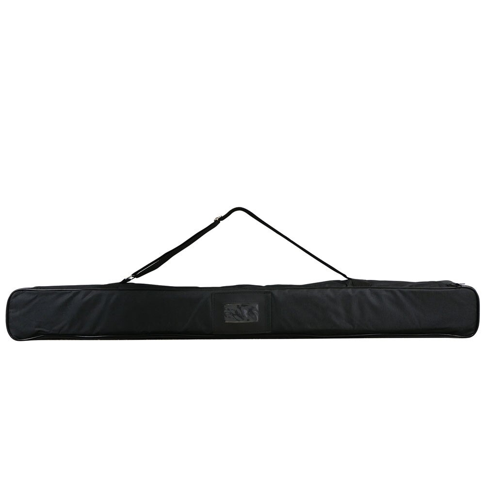 33.5 in. Econoroll Retractable Banner Stand Black — Hardware Only